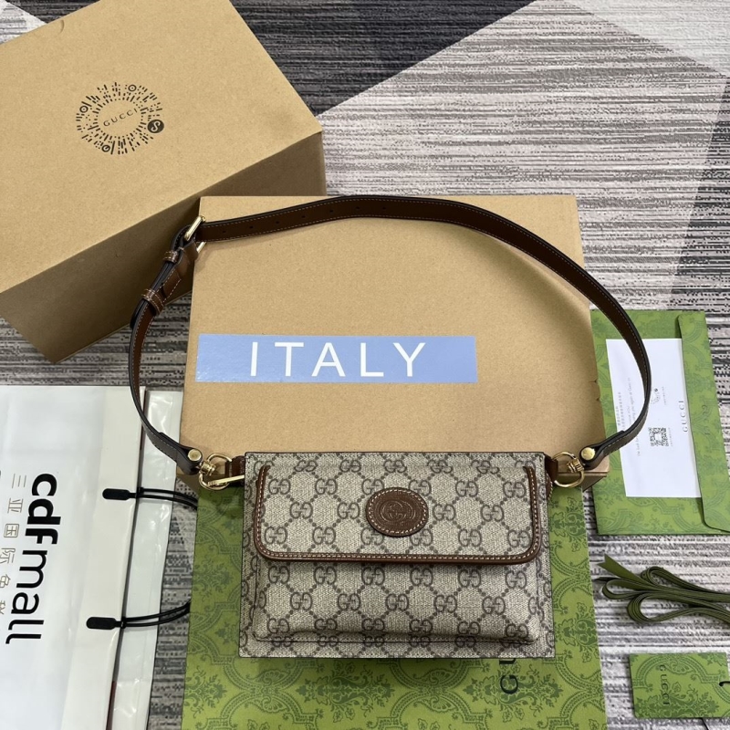 G*u*i top handle bags